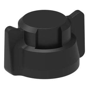 Tapón Giro Click ARAG Tapa Ciega para Porta boquillas | Negro