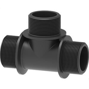 Tee Rosca Macho 1 1/4" GAS Polipropileno