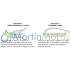 Teejet AA43L lanza pulverización hasta 14 bar