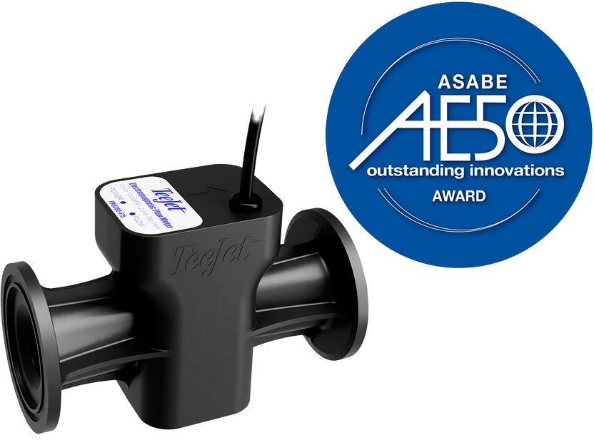 Caudalimetro Teejet modelo Tipo Electromagnético de 2,3 a 380 L/Min