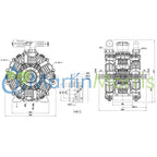 Udor ZETA 230 TS 2C de 228 Litros Minuto