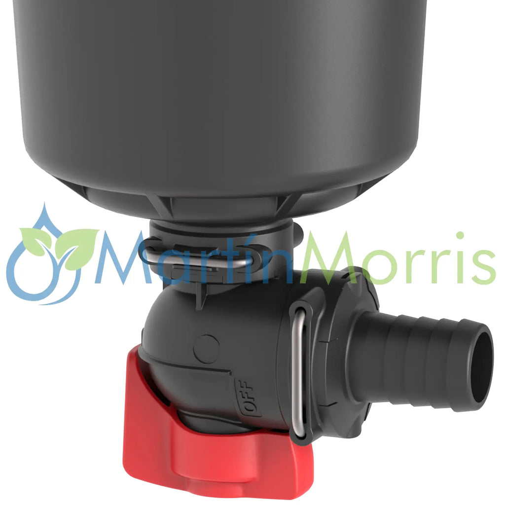 Valvula de Purgue para Filtros ARAG Salida Horquilla T3 a Salida Espiga o T3 Macho