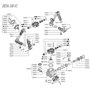 Despiece Bomba UDOR ZETA 120 1C