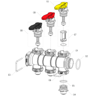 Repuestos ARAG Valvulas Manuales de Mixer Niagara