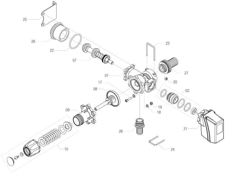 Repuestos para ARAG Master 871 de 30 Bar