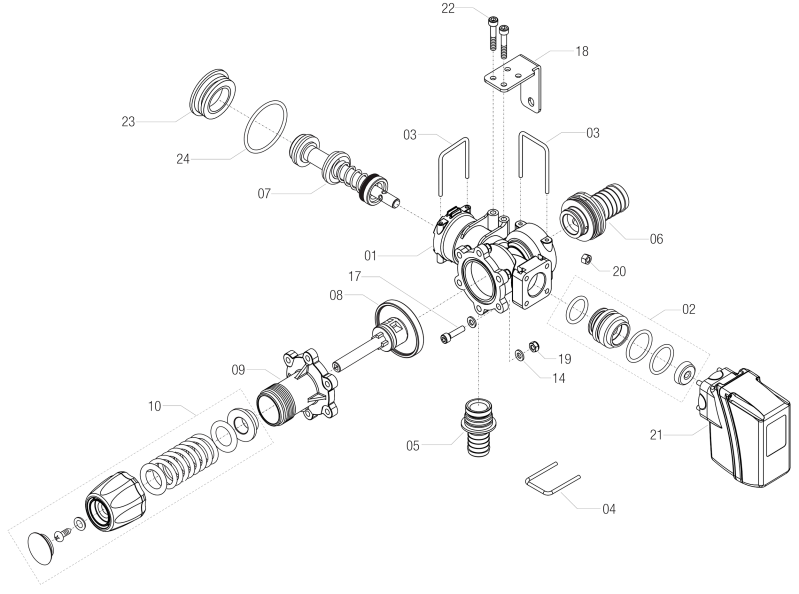 Repuestos para ARAG Master 871T de 20 Bar