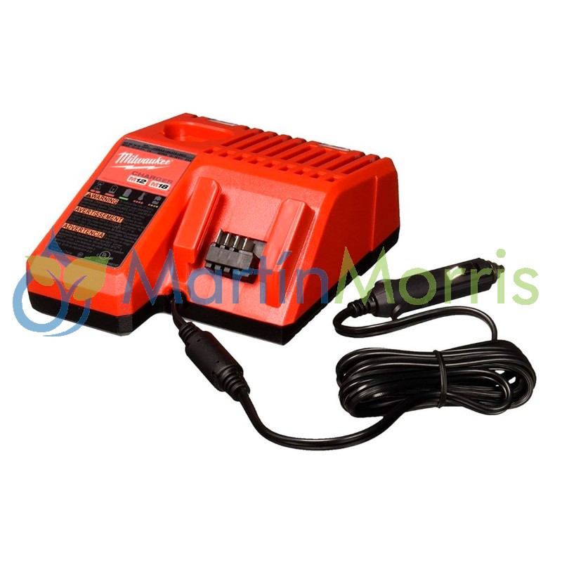 Cargador de Baterías Milwaukee 12v Dual M12 M18 Modelo 4859-1810-1