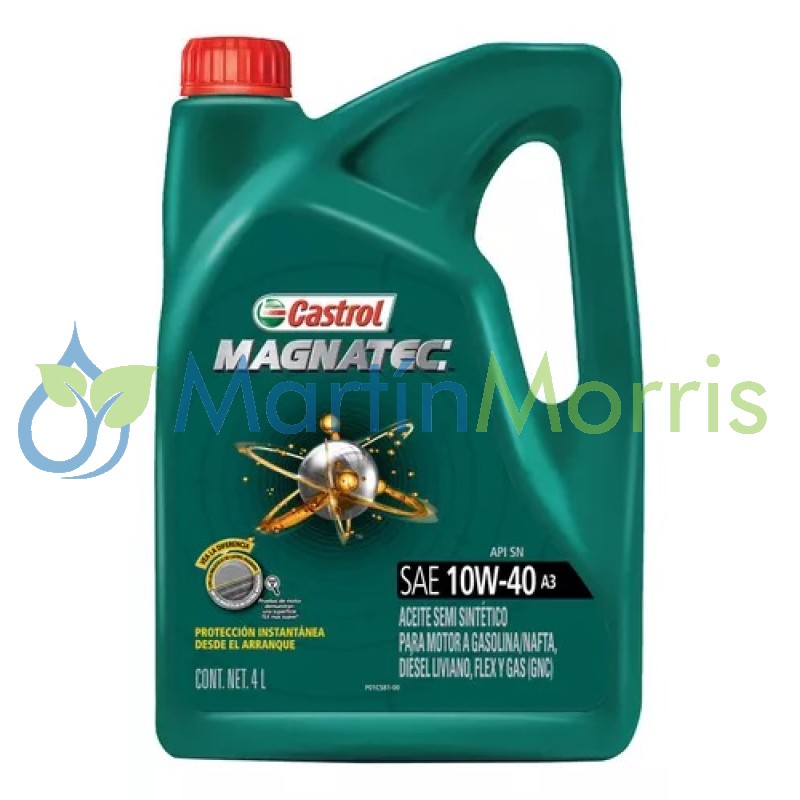 Castrol Magnatec 10W-40 A3 Nafta/Diésel envasé de 4 Litros